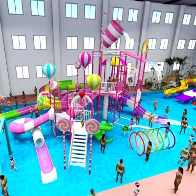 Quality Customization Outdoor Water Playground Equipment Offering Fun High Strength for sale