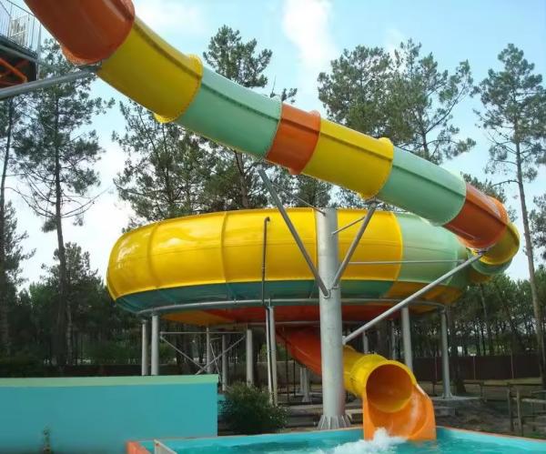 Quality Weather Proof Monster Bowl Water Slide Outdoor Park Huge Water Slide for sale