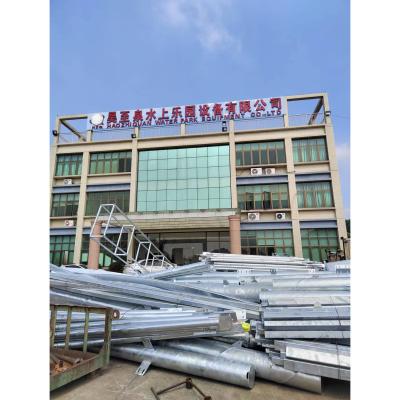 Quality Customized High Speed Water Slide Free Fall Slide For Park Exciting for sale