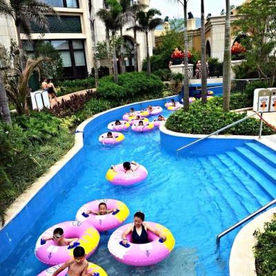 China Fiberglass Aqua Water Park Lazy River Amusement Park Customized for sale