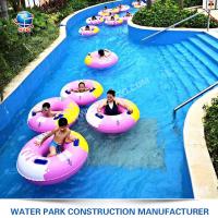 Quality CE Water Park Lazy River Outdoor Water Park Equipment with different landscapes for sale