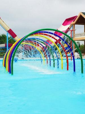 China Vergnügungspark-Wasser-Spielplatzgeräte-Wasserrutsche-Spielplatz zu verkaufen