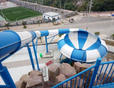 Chine glissière de cuvette de l'espace de parc à thème de l'eau de glissière d'eau de corps de /h de 480 cavaliers à vendre