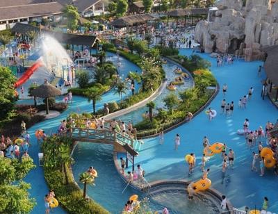 China Outdoor Water Park Lazy River Adventure Island Lazy River 1/2 Person for sale