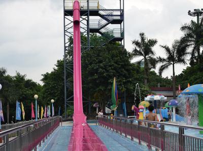 China Diapositiva larga de la piscina de la diapositiva de alta velocidad plástica de Aqua Water Park Slide Equipment en venta