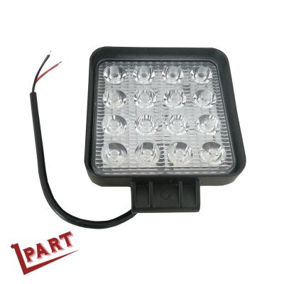 China Waterproof LED Forklift Lights Headlight Lamp With 16 LED Bulbs for sale