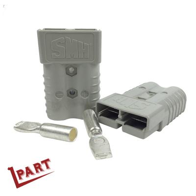 China OEM 3T Forklift Battery Terminal Connector SB 350A 600V Grey for sale