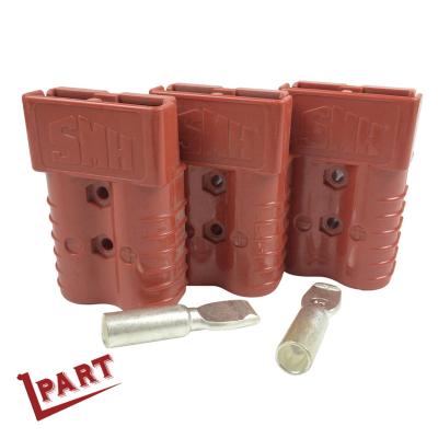 China Red Electric Forklift Battery Parts 3T Plug 350A Accessories 600V for sale