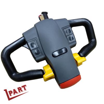 China Cabezas eléctricas de la sierpe de Mini Pallet Truck Forklift Handle con el interruptor dominante y el contador horario en venta