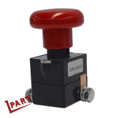 China Electric Forklift Switch Emergency Push Button Switch ED125 for sale
