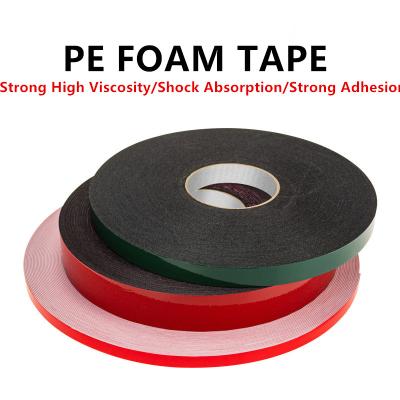 China Mounting Adhesive High Density Tape Polyethylene Double Sided PE Foam Tape for sale