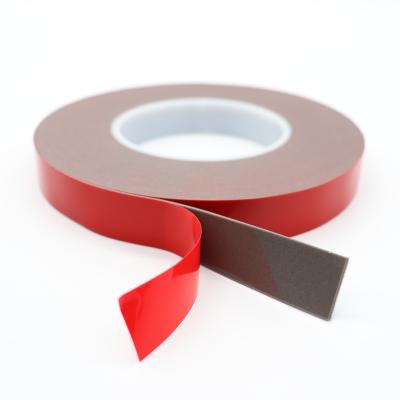 China Montaje de adhesivos de cinta de espuma acrílica Rollo de unión permanente Cinta de doble cara en venta