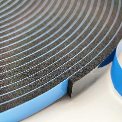China Blue Film Double Sided PVC Tape High Density For Glass Curtain Wall for sale