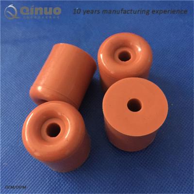 China Shanghai Qinuo Manufacture rubber furniture feet with screw and rubber wedge door stopper for sale
