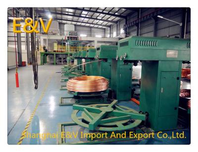 China Power Save Copper Continuous Casting Machine 8mm Upward Casting Machine for sale