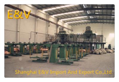 China 5000mt Copper Continuous Casting Machine For 17mm Oxygen Free Copper Rod for sale