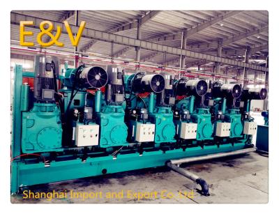China O moinho de rolamento contínuo dois rola a máquina do moinho com tipo redondo sistema do furo da elipse, velocidade do rolamento de 2,5 T/H à venda