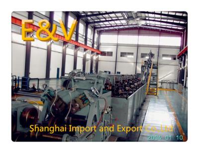 China 650kW Green 8mm Low - Oxygen Copper Continuous Casting Machine 15 tons/hr for sale