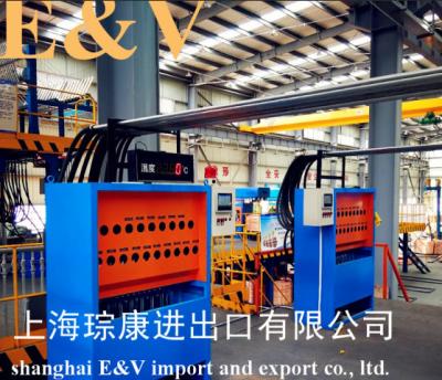China 250KW 35×4 mm Copper Tube Upward Casting Machine 3000mt 150 mm/min for sale