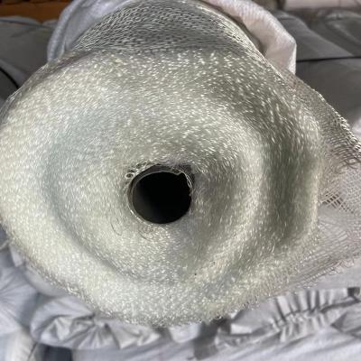Chine 50m de tissu en fibre de verre en rouleau, simple tissé 0,2 mm, blanc à vendre