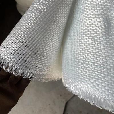 China Rolo de tecido de fibra de vidro branco simples UL94-V0 50m à venda