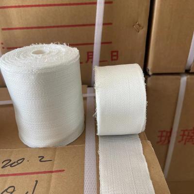 China High Tensile Strength Flame Retardant Fiberglass Fabric Tape With UV Resistance for sale
