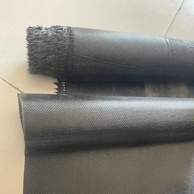 China Smooth Surface Asphalt Coated Glass Fabric Waterproof 1.2m for sale