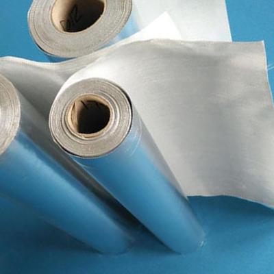 China E Glass Insulated Aluminum Foil Fiberglass Cloth Corrosion Resistant for sale