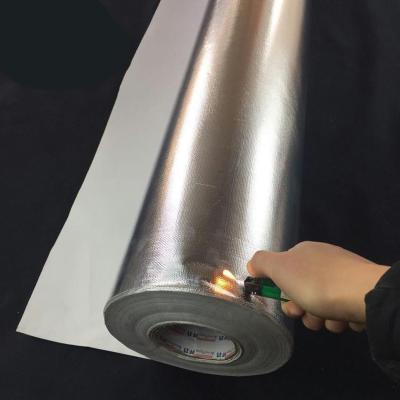 China Insulation Aluminium Foil Cloth With Flame Retardant Properties for sale