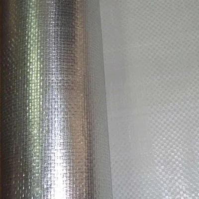 China Silver Aluminum Foil Fiberglass Cloth Waterproof Alkali Free for sale