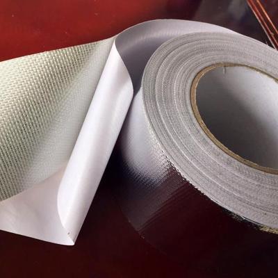 China Waterproof E Glass Aluminum Foil Fiberglass Cloth Plain Twill Woven for sale