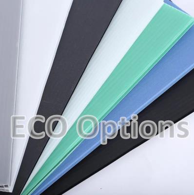 China Recycling PP Corrugated Plastic Sheet Corflute Board Customized Protective ECO à venda