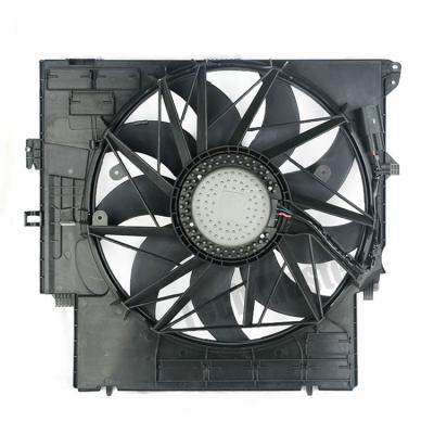 China BMW F25 600W Auto Cooling Fan 17427560877 Radiator Fan Replacement for sale