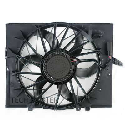 China BMW E60 400W E60 E61 520i 525i 530i M54 Radiator Cooling Fan Shroud 17427526824 17217559960 for sale