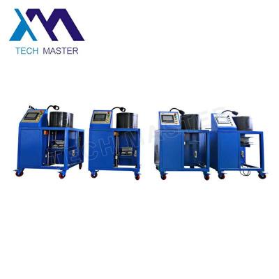 Chine Le sertisseur hydraulique de tuyau de Mananul usine la machine de rabattement de tuyau de sertisseur de fil pour le ressort pneumatique de suspension d'air à vendre