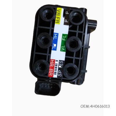 China Front Air Compressor Valve Block For Audi A6 C7 A8D4 Air Spring Air Suspension Valve 4H0616005C for sale