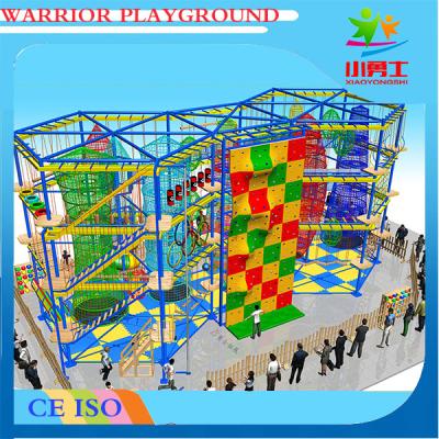 China Ropes course adventure,newest design outdoor ropes adventure playground for sale