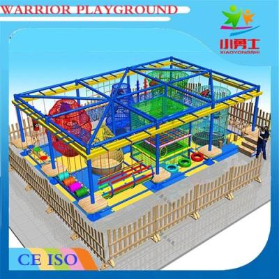 China Steel Material And Fashion Ropes Obstacle Adventure Equipment For Children for sale