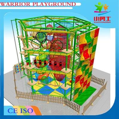 China For kids climbing playing indoor playground equipment ropes couses for sale