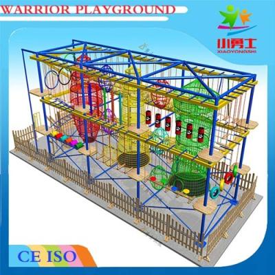 China The most popular attractive interesting playground commercial ropes course adventure for sale