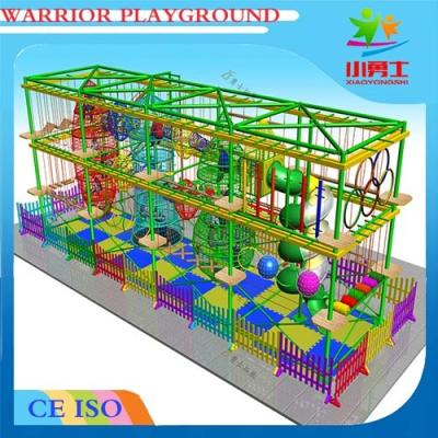 China Professional design commercial rope climbing adventure indoor playground for sale