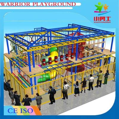 China Kids Obstacle Course Shopping Center Adventure Indoor Rope Course Playground for sale