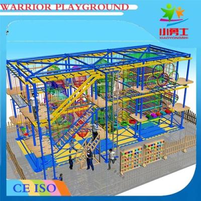China Leader manufacturer hot funny indoor playground adventure park rope adventure for sale