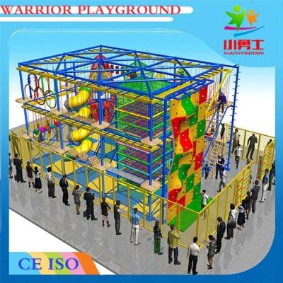 China High Challenge Adventure Playground Equipment ropes course for sale
