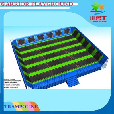 China Large Indoor Trampoline Park, Custom Design Kids Indoor Trampolines for sale
