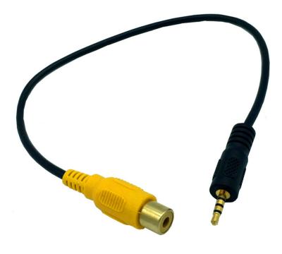 China Flexible Audio Visual Cables Corrosion Resistant Gold Plated RCA Connectors for sale