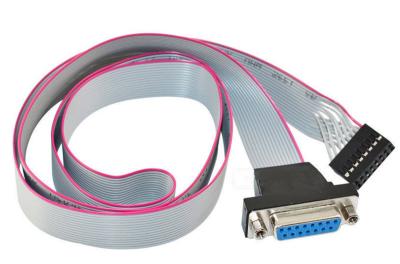China Hembra plana baja del PIN del cable de cinta de la resistencia de contacto 15 a la placa madre del PWB del jefe 16P en venta
