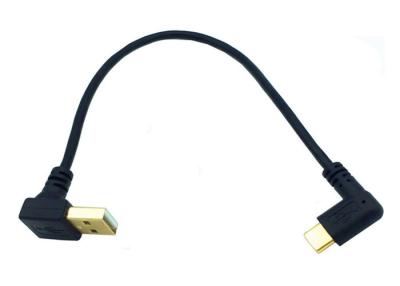 China Type C Right Angle USB Data Cable Connector 10 Gbps Transfer Speed For Audio for sale
