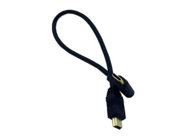 China O tipo chapeado ouro c ao mini cabo de dados de USB pode realizar a tomada reversível e trocar a relação à venda