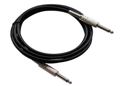China Personal Computer Audio Visual Cables With Metal Spring 6.35 Connector for sale